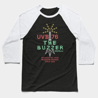 UVB 76 The Buzzer Russian Radio Baseball T-Shirt